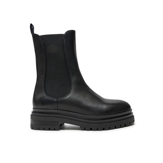 Weekend Max Mara Sztyblety Livrea 24257960346 Czarny ze sklepu MODIVO w kategorii Botki - zdjęcie 182754507