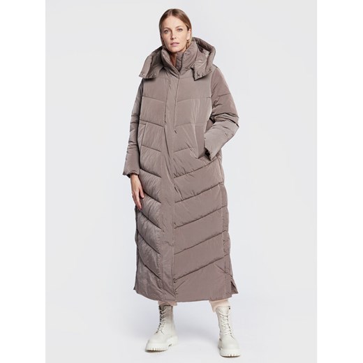 Calvin Klein Kurtka zimowa Modern K20K205127 Brązowy Regular Fit ze sklepu MODIVO w kategorii Kurtki damskie - zdjęcie 182754526