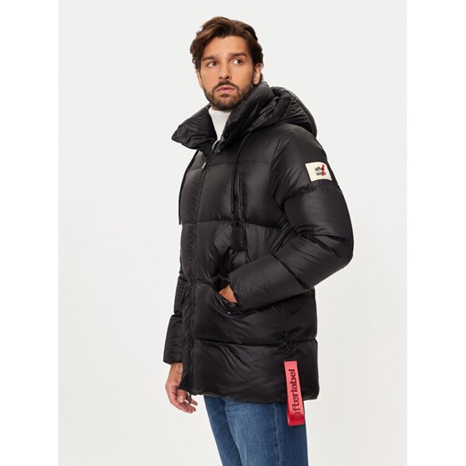 AFTER LABEL Kurtka puchowa Colonia A00016 Czarny Regular Fit ze sklepu MODIVO w kategorii Kurtki męskie - zdjęcie 182754547