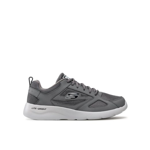 Skechers Sneakersy Fallford 58363/CCBK Szary ze sklepu MODIVO w kategorii Buty sportowe męskie - zdjęcie 182754566