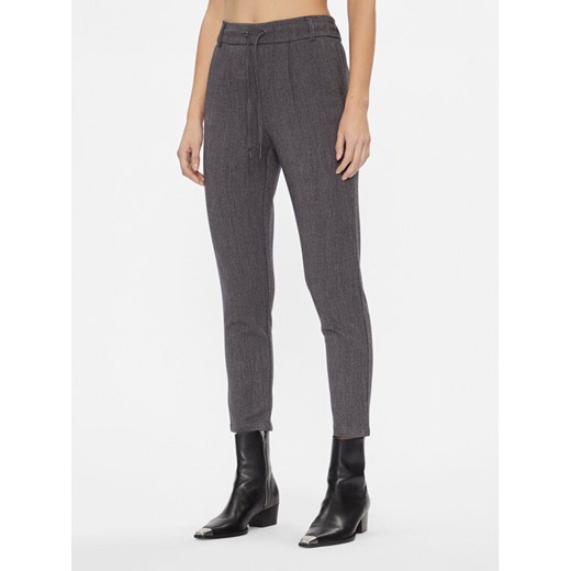 ONLY Spodnie materiałowe 15309862 Szary Regular Fit ze sklepu MODIVO w kategorii Spodnie damskie - zdjęcie 182754586