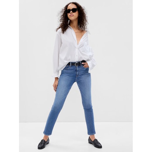 Gap Jeansy 660537-00 Niebieski Slim Fit ze sklepu MODIVO w kategorii Jeansy damskie - zdjęcie 182754629