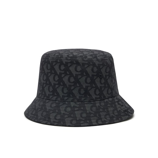 Calvin Klein Jeans Kapelusz Logo Jacquard Bucket Hat LV04K5059G Czarny ze sklepu MODIVO w kategorii Kapelusze damskie - zdjęcie 182754649