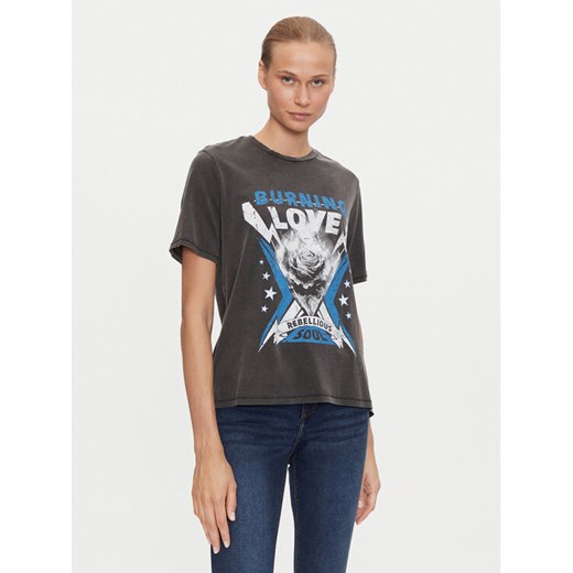 ONLY T-Shirt Lulu 15307345 Czarny Regular Fit ze sklepu MODIVO w kategorii Bluzki damskie - zdjęcie 182754655