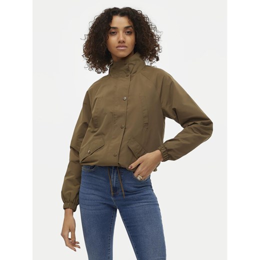 Vero Moda Kurtka przejściowa Siri 10301420 Brązowy Regular Fit ze sklepu MODIVO w kategorii Kurtki damskie - zdjęcie 182754666
