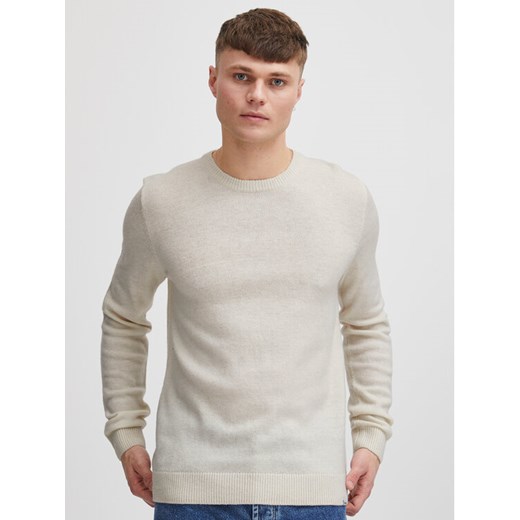 Solid Sweter 21107341 Beżowy Regular Fit ze sklepu MODIVO w kategorii Swetry męskie - zdjęcie 182754687