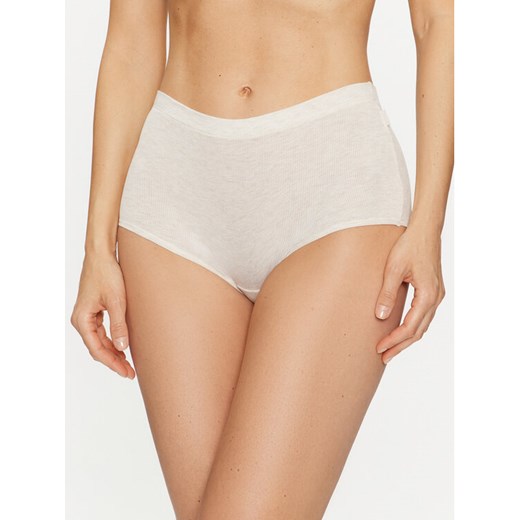 Calvin Klein Underwear Bokserki 000QD5182E Beżowy ze sklepu MODIVO w kategorii Majtki damskie - zdjęcie 182754735