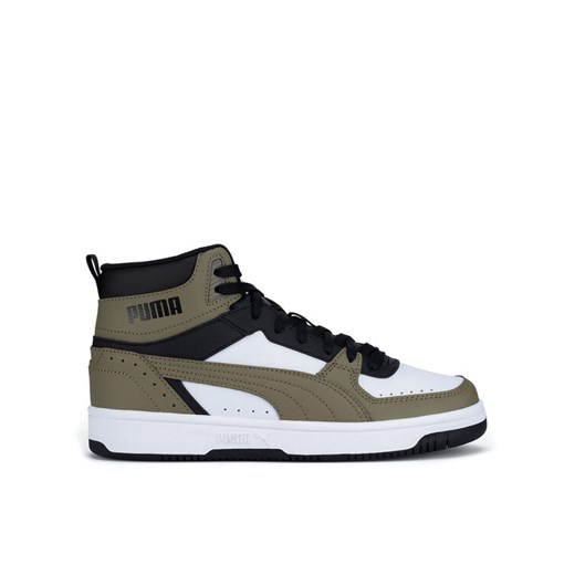 Puma Sneakersy REBOUND-JOY-JR 37468715 Khaki ze sklepu MODIVO w kategorii Buty sportowe dziecięce - zdjęcie 182754738