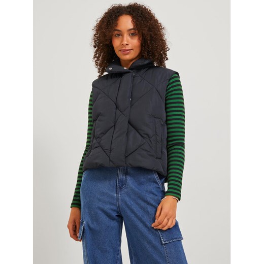 JJXX Bezrękawnik 12236460 Czarny Regular Fit ze sklepu MODIVO w kategorii Kamizelki damskie - zdjęcie 182754776