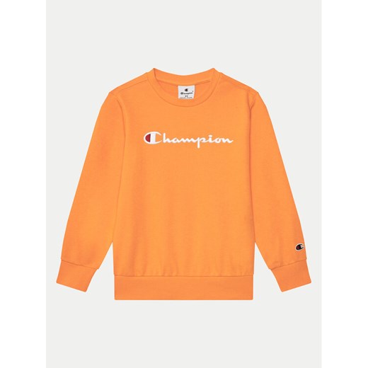 Champion Bluza 307030 Pomarańczowy Standard Fit ze sklepu MODIVO w kategorii Bluzy chłopięce - zdjęcie 182754797