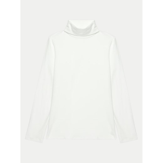 United Colors Of Benetton Golf 3P4ZC202N Biały Regular Fit ze sklepu MODIVO w kategorii Bluzki dziewczęce - zdjęcie 182754806