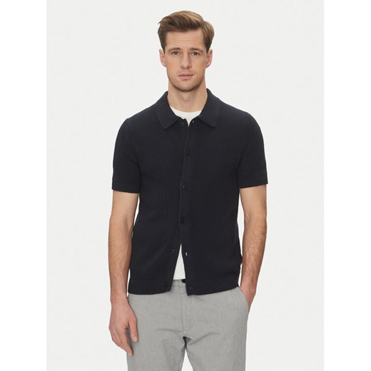 JOOP! Jeans Kardigan 15 JJK-09Vinceo 30045456 Granatowy Modern Fit ze sklepu MODIVO w kategorii Swetry męskie - zdjęcie 182754836