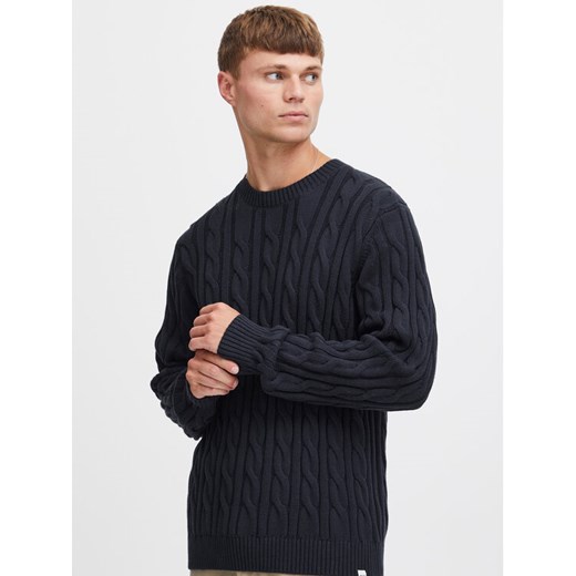 Solid Sweter 21107899 Granatowy Regular Fit ze sklepu MODIVO w kategorii Swetry męskie - zdjęcie 182754856