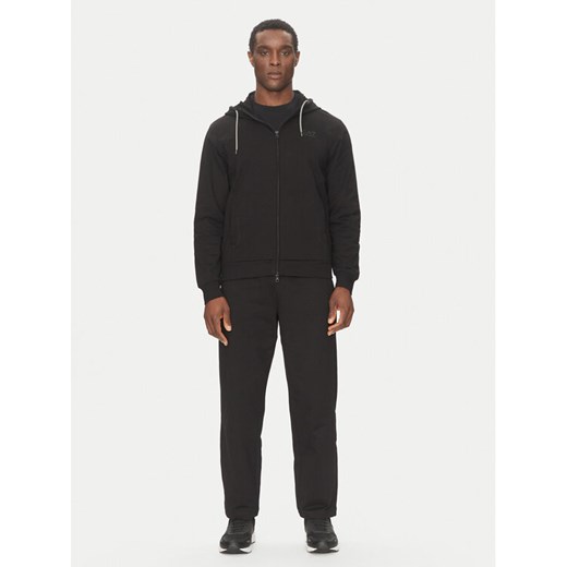 EA7 Emporio Armani Dres 7M000236 AF13512 UC001 Czarny Regular Fit ze sklepu MODIVO w kategorii Dresy męskie - zdjęcie 182754888