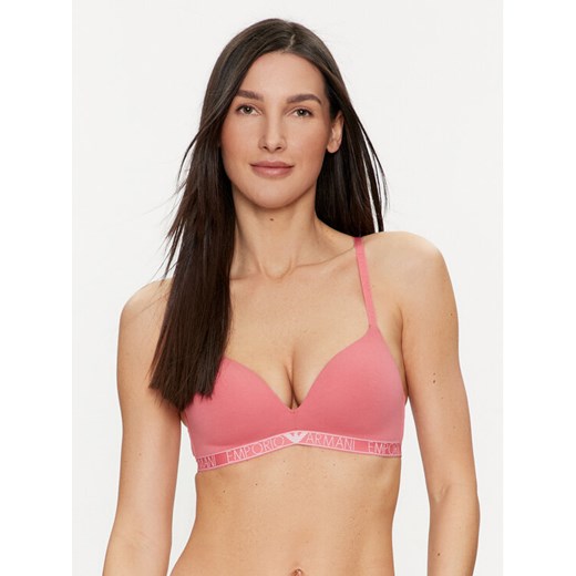 Emporio Armani Underwear Biustonosz bezfiszbinowy 164410 4R223 05373 Różowy ze sklepu MODIVO w kategorii Biustonosze - zdjęcie 182754906