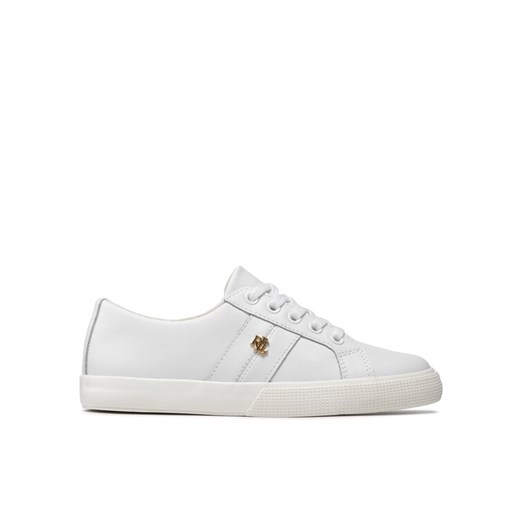 Lauren Ralph Lauren Sneakersy Janson II 802830937006 Biały ze sklepu MODIVO w kategorii Trampki damskie - zdjęcie 182754946
