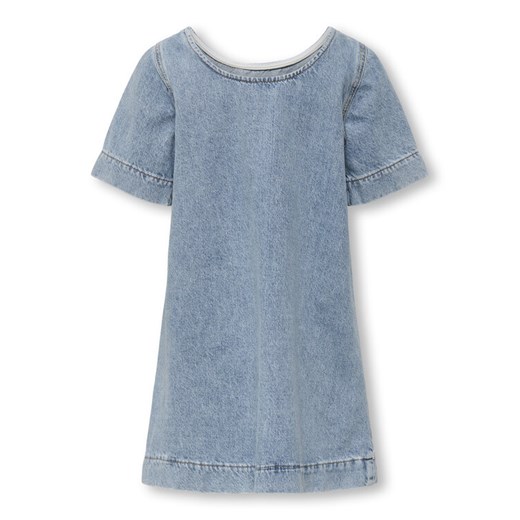 Kids ONLY Sukienka jeansowa Gigi 15345148 Niebieski Loose Fit ze sklepu MODIVO w kategorii Sukienki dziewczęce - zdjęcie 182755047
