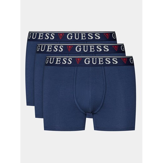 Guess Komplet 3 par bokserek U97G01 KCD31 Granatowy ze sklepu MODIVO w kategorii Majtki męskie - zdjęcie 182755048