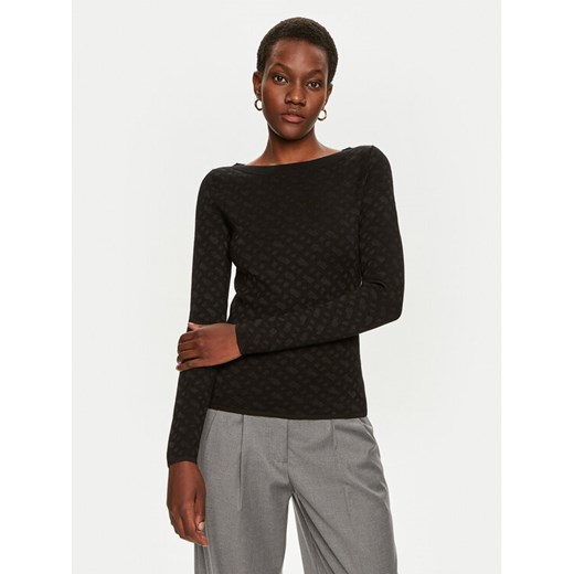 Boss Sweter Ferenti 50521371 Szary Slim Fit ze sklepu MODIVO w kategorii Swetry damskie - zdjęcie 182755099