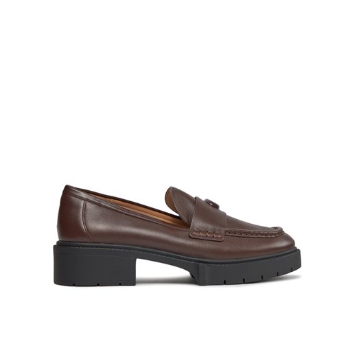 Coach Loafersy Leah CB990 Brązowy ze sklepu MODIVO w kategorii Półbuty damskie - zdjęcie 182755176