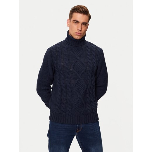 Bomboogie Golf MM8796TKAW4 Granatowy Regular Fit ze sklepu MODIVO w kategorii Swetry męskie - zdjęcie 182755207