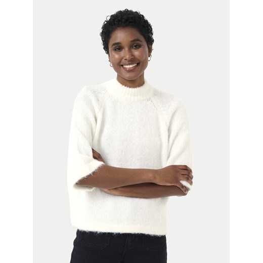 Kaffe Sweter Emilie 10509092 Beżowy Loose Fit ze sklepu MODIVO w kategorii Swetry damskie - zdjęcie 182755349