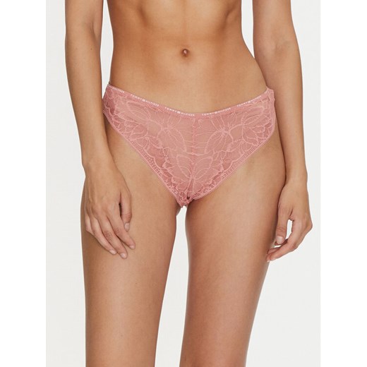 Tommy Hilfiger Figi brazylijskie UW0UW05247 Różowy ze sklepu MODIVO w kategorii Majtki damskie - zdjęcie 182755366