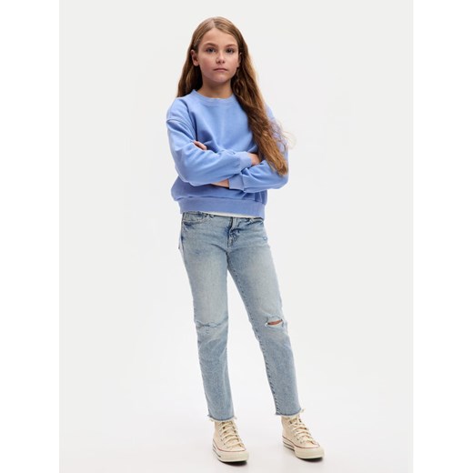 Gap Jeansy 454345-01 Niebieski Slim Fit ze sklepu MODIVO w kategorii Spodnie dziewczęce - zdjęcie 182755398