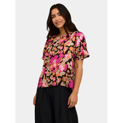 Kaffe Bluzka Pollie 10508548 Kolorowy Regular Fit ze sklepu MODIVO w kategorii Bluzki damskie - zdjęcie 182755426