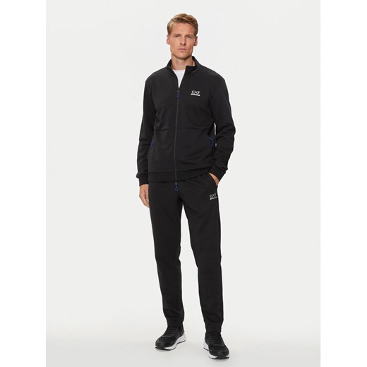 EA7 Emporio Armani Dres 6DPV51 PJUWZ 1771 Czarny Regular Fit ze sklepu MODIVO w kategorii Dresy męskie - zdjęcie 182755489
