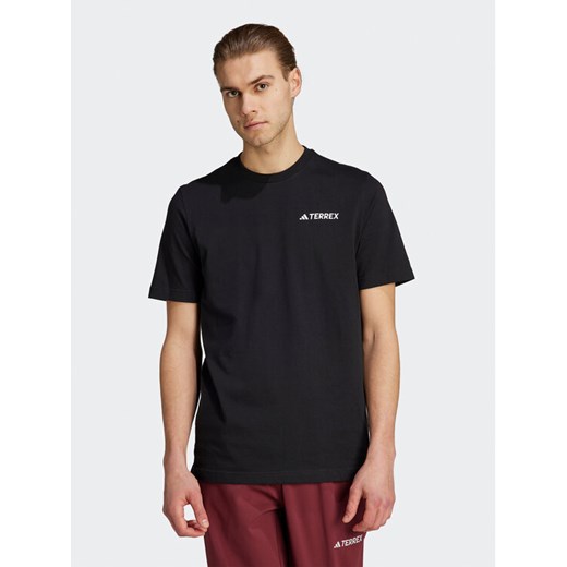 adidas T-Shirt II6060 Czarny Regular Fit ze sklepu MODIVO w kategorii T-shirty męskie - zdjęcie 182755506
