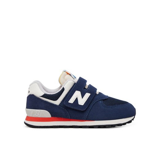 New Balance Sneakersy PV574VPN Niebieski ze sklepu MODIVO w kategorii Buty sportowe dziecięce - zdjęcie 182755595