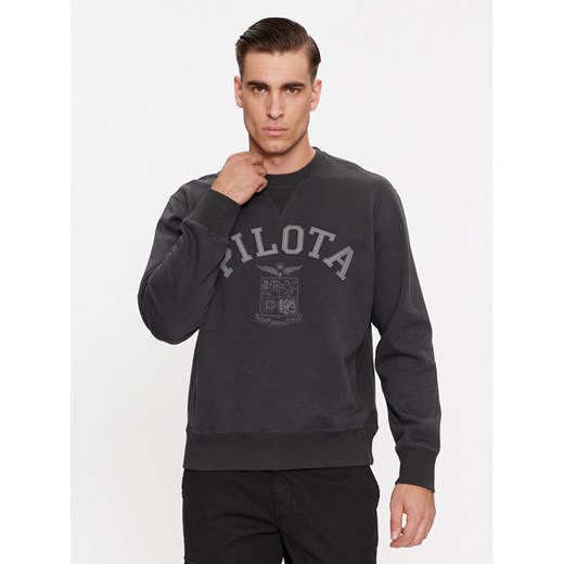 Aeronautica Militare Bluza 232FE1817F518 Szary Comfort Fit ze sklepu MODIVO w kategorii Bluzy męskie - zdjęcie 182755629