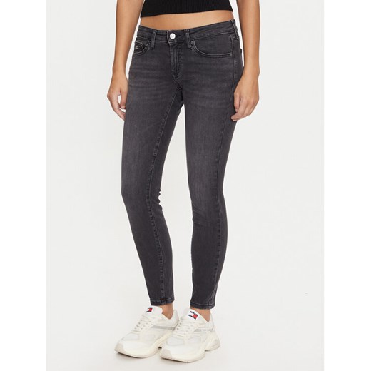 Tommy Jeans Jeansy Sophie DW0DW19669 Szary Skinny Fit ze sklepu MODIVO w kategorii Jeansy damskie - zdjęcie 182755669