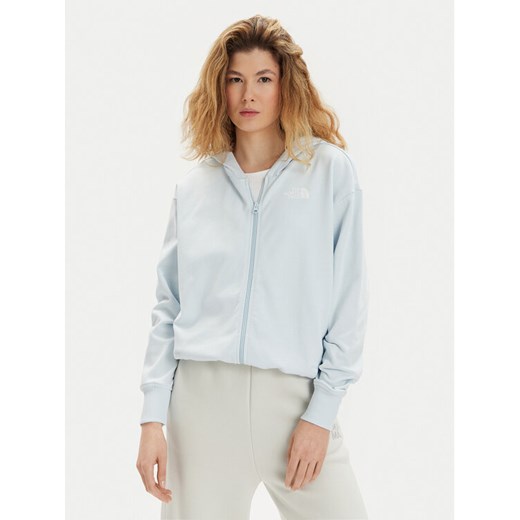 The North Face Bluza Simple Dome NF0A87E3 Błękitny Regular Fit ze sklepu MODIVO w kategorii Bluzy damskie - zdjęcie 182755759