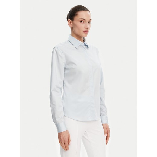 Guess Koszula W5RH31 WAF10 Niebieski Regular Fit ze sklepu MODIVO w kategorii Koszule damskie - zdjęcie 182755828