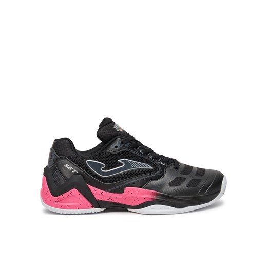 Joma Buty do tenisa Set TSELW2401C Czarny ze sklepu MODIVO w kategorii Buty sportowe damskie - zdjęcie 182755866