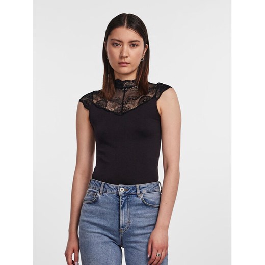 Pieces Body 17096887 Czarny Slim Fit ze sklepu MODIVO w kategorii Bluzki damskie - zdjęcie 182755887