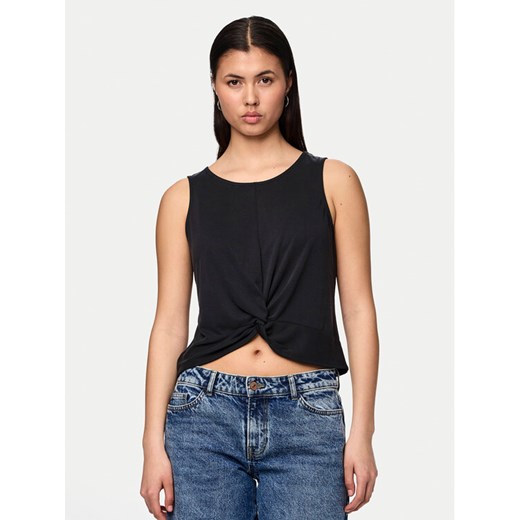 Pieces Top Anora 17149200 Czarny Regular Fit ze sklepu MODIVO w kategorii Bluzki damskie - zdjęcie 182755898