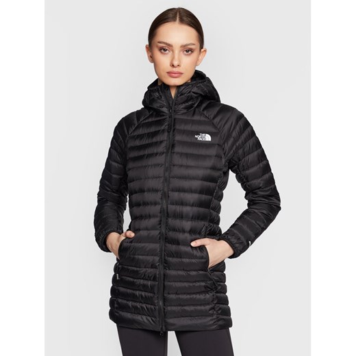 The North Face Kurtka puchowa New Trevail NF0A7Z85 Czarny Regular Fit ze sklepu MODIVO w kategorii Kurtki damskie - zdjęcie 182755946