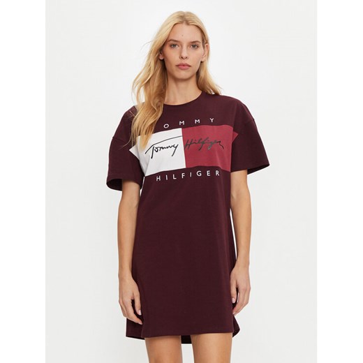 Tommy Hilfiger Sukienka codzienna UW0UW05631 Czerwony Relaxed Fit ze sklepu MODIVO w kategorii Sukienki - zdjęcie 182755947