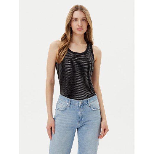JOOP! Jeans Top Tunka 30046107 Czarny Slim Fit ze sklepu MODIVO w kategorii Bluzki damskie - zdjęcie 182756009