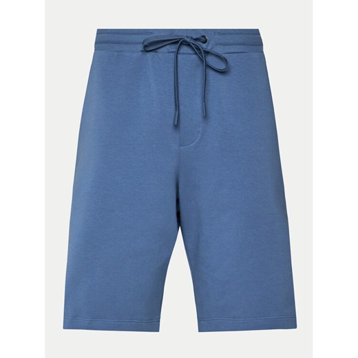 Hanro Szorty sportowe Natural Living 75960 Niebieski Regular Fit ze sklepu MODIVO w kategorii Spodenki męskie - zdjęcie 182756147