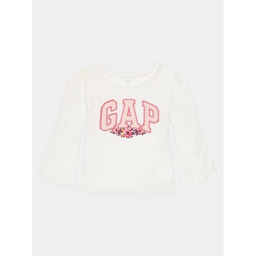 Gap Bluzka 794152-00 Biały Regular Fit ze sklepu MODIVO w kategorii Bluzki dziewczęce - zdjęcie 182756169