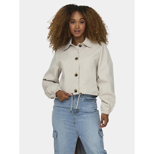 ONLY Kurtka przejściowa Eja Orchid 15308910 Szary Regular Fit ze sklepu MODIVO w kategorii Kurtki damskie - zdjęcie 182756205