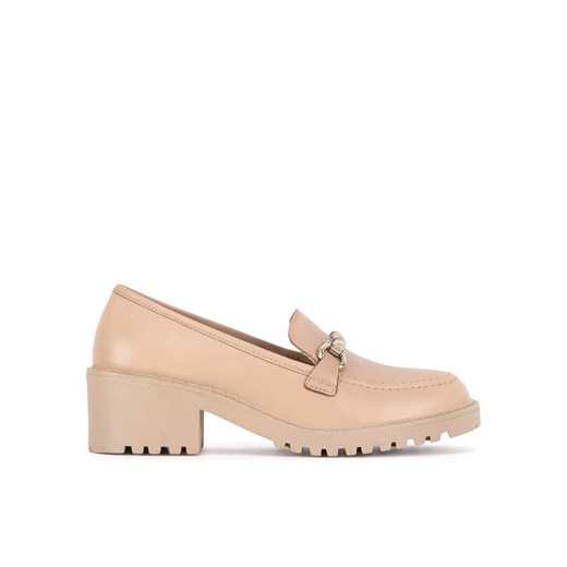 Lasocki Loafersy WB-RONA-22 Beżowy ze sklepu MODIVO w kategorii Lordsy damskie - zdjęcie 182756207