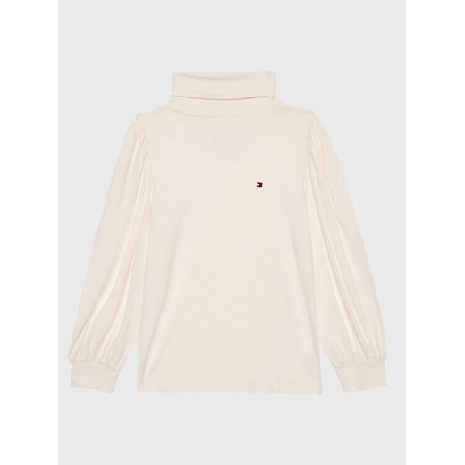 Tommy Hilfiger Golf KG0KG06895 M Écru Regular Fit ze sklepu MODIVO w kategorii Bluzki dziewczęce - zdjęcie 182756236