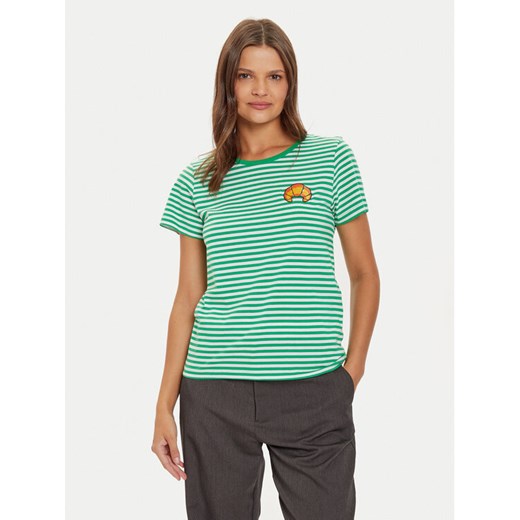 Noisy May T-Shirt 27025691 Zielony Regular Fit ze sklepu MODIVO w kategorii Bluzki damskie - zdjęcie 182756266