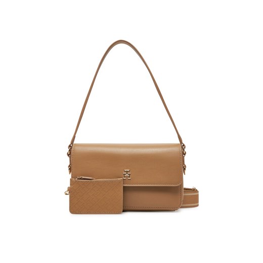 Tommy Hilfiger Torebka Th Distinct Conv Crossover AW0AW17219 Brązowy ze sklepu MODIVO w kategorii Listonoszki - zdjęcie 182756286