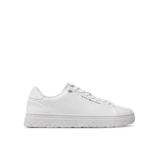 Tommy Hilfiger Sneakersy Court Thick Cupsole Leather FM0FM05208 Biały Tommy Hilfiger 41 MODIVO